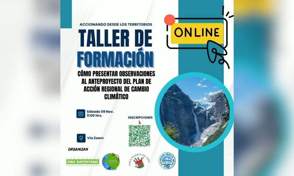 Convocan a taller para presentar observaciones al Plan de Acción Regional de Cambio Climático