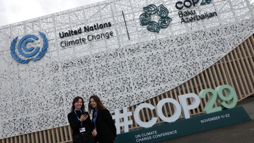 Arranca la 29ª Conferencia de las Partes del Convenio de Cambio Climático de Naciones Unidas (COP29) en Bakú (Azerbaiyán)