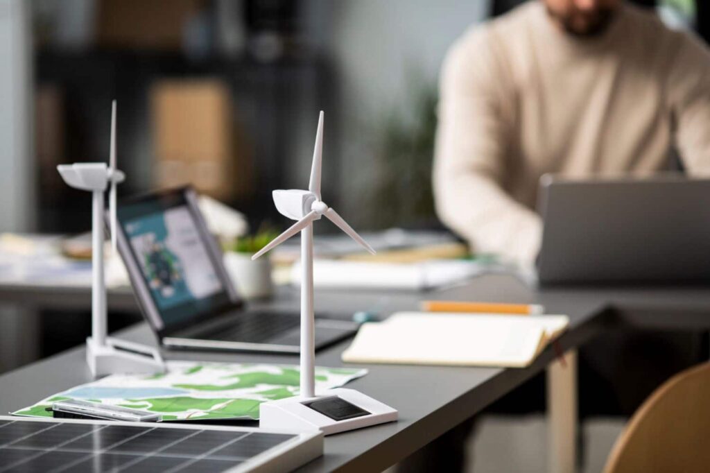 300 millones para más de 30 proyectos para la fabricación de paneles solares, turbinas eólicas, bombas de calor, baterías y producción de hidrógeno verde