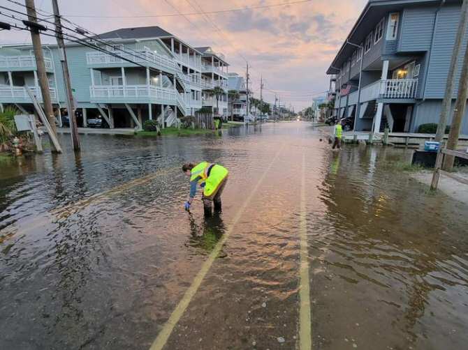 El aumento del nivel del mar está provocando más inundaciones costeras