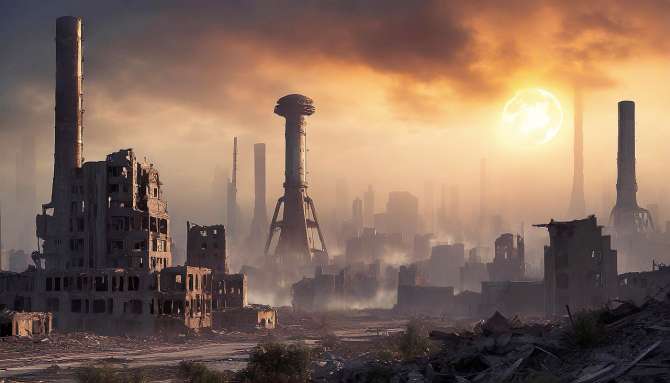 ¿Cuánto tiempo tardaría en desaparecer la radiactividad ambiental tras una guerra nuclear?