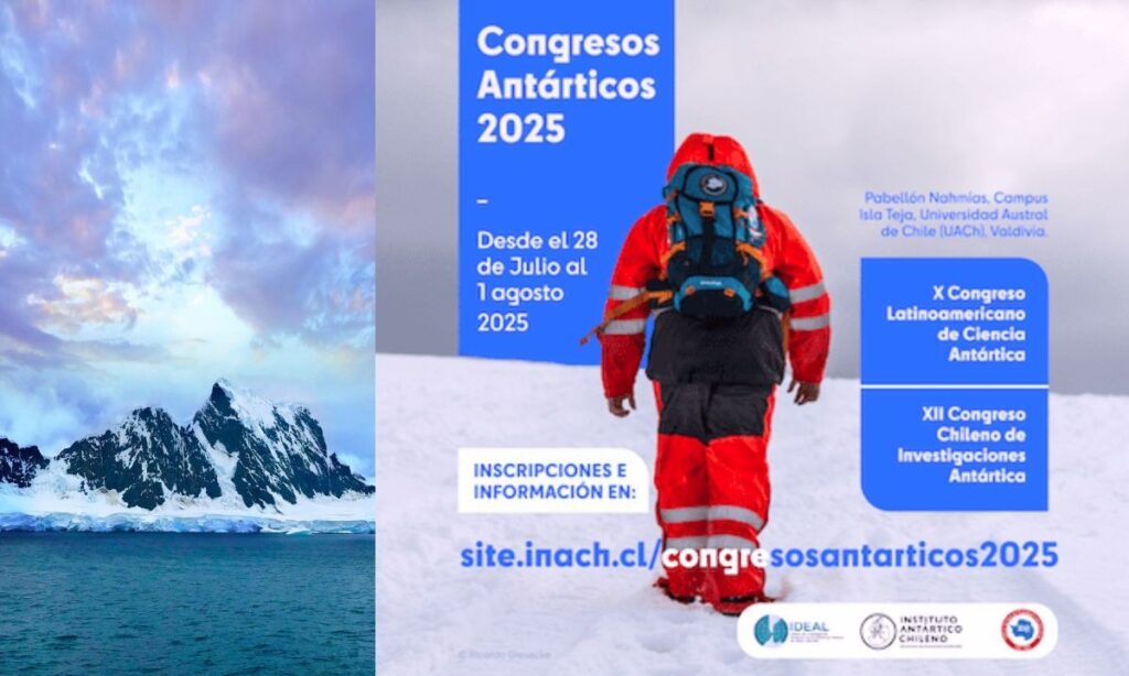 Destacados científicos encabezarán charlas magistrales en congresos de ciencia antártica en Valdivia