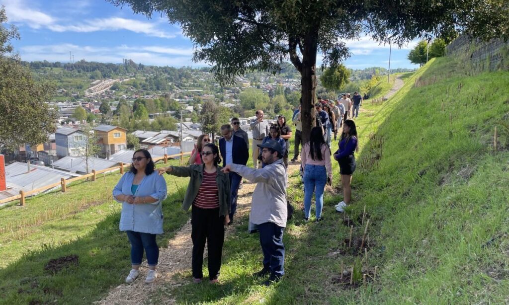 Firman convenio de arborización comunitaria para barrios de Panguipulli