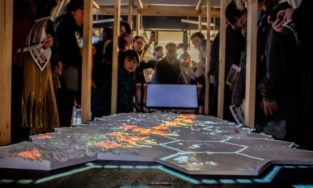 Inauguran Aurora Australis: experiencia interactiva para descubrir los Andes del Sur