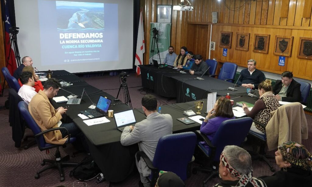 Organizaciones solicitan respaldo del concejo municipal en defensa de la Norma Secundaria del río Valdivia