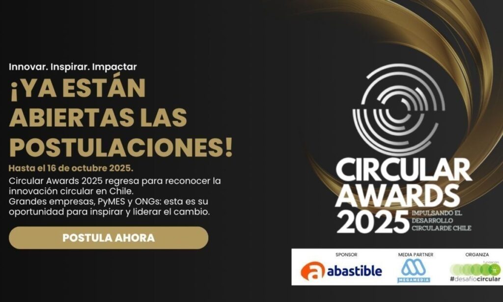 Ya están abiertas las postulaciones a Circular Awards 2025