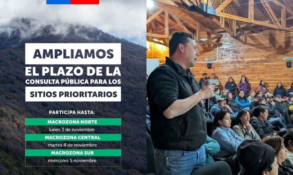 Extienden plazo en consulta ciudadana sobre sitios prioritarios