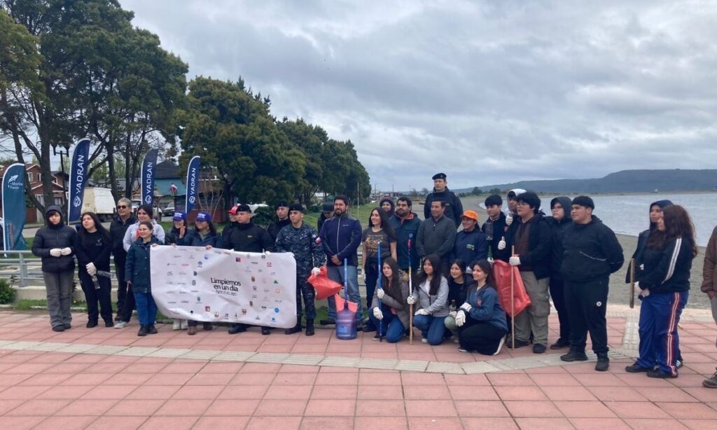 Más de 700 voluntarios limpiaron playas y humedales en la Región de Los Lagos