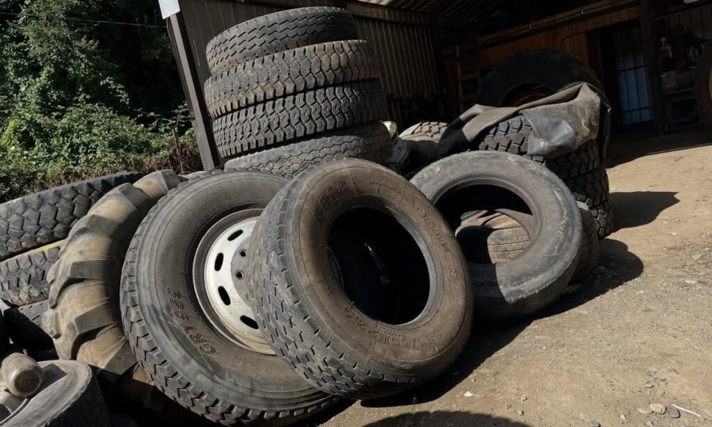 Los Lagos realizó recolección de neumáticos en desuso