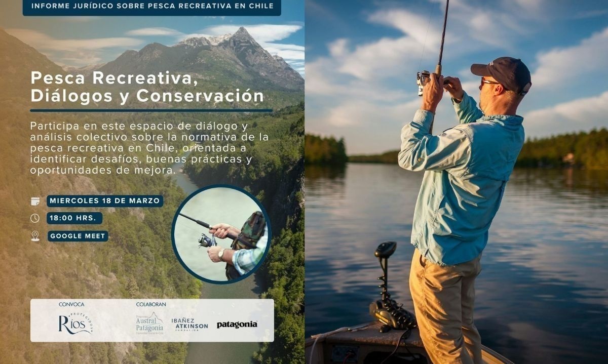 Diálogos por el río y sus usos: convocan a taller para fortalecer pesca recreativa en Chile