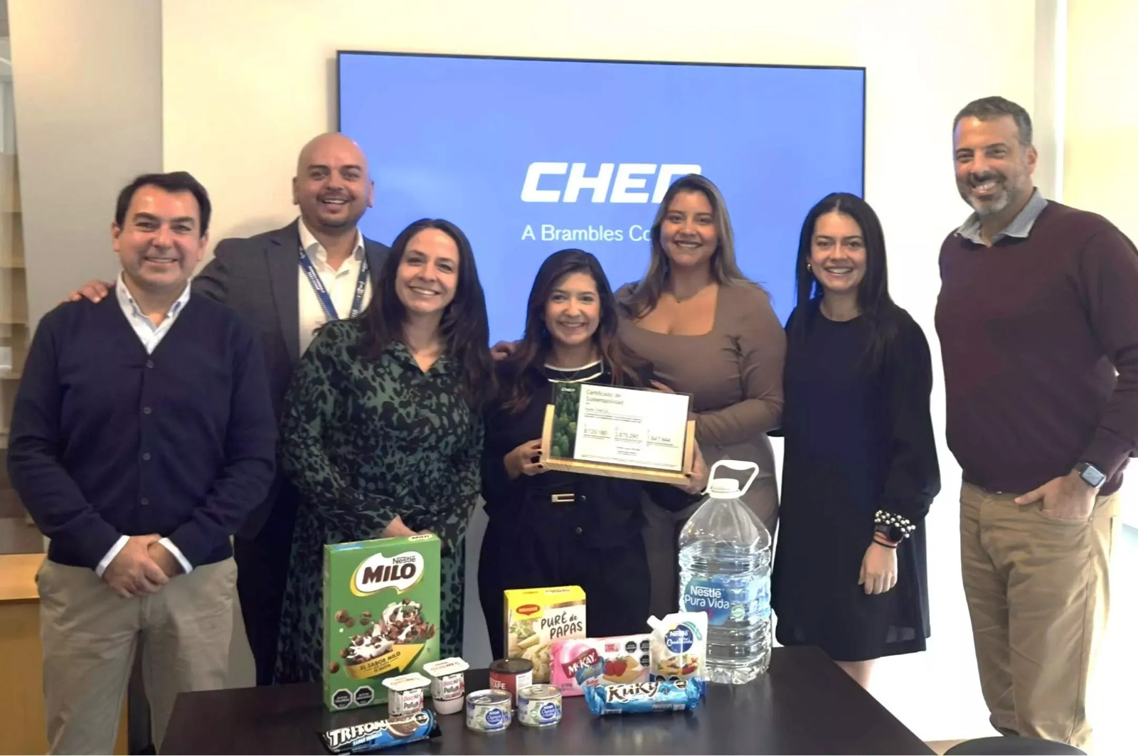Nestlé Chile fortalece la circularidad en su cadena logística con el uso de pallets reutilizables