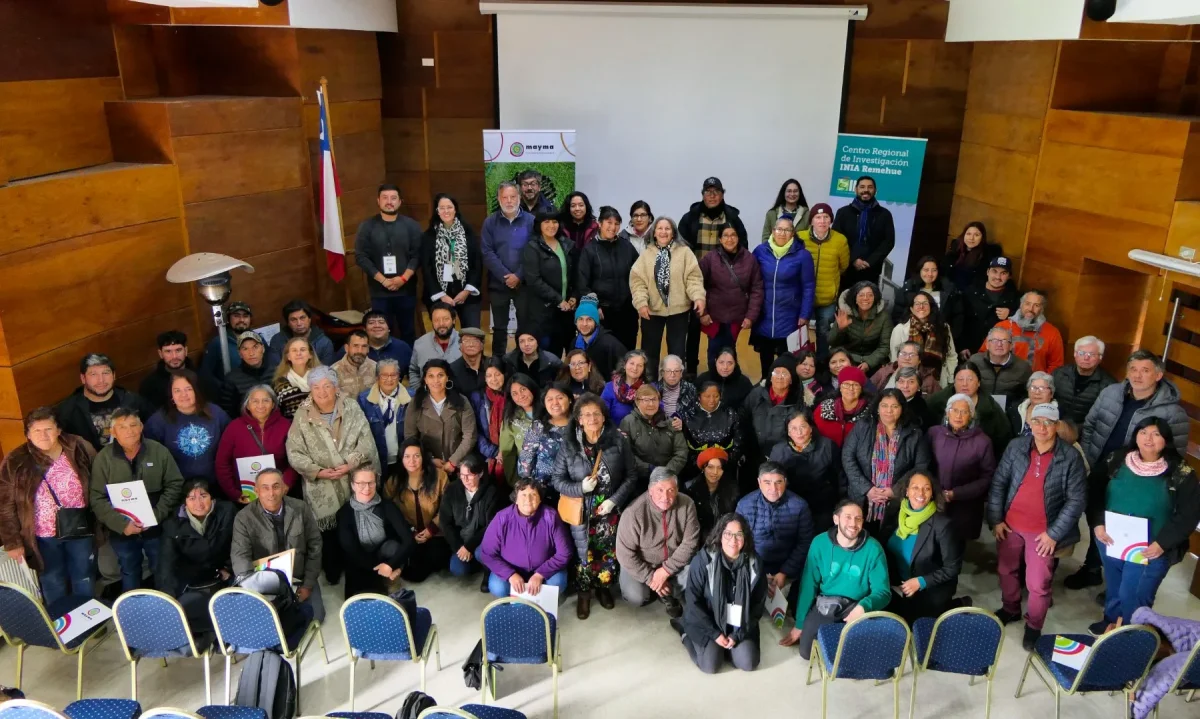 ONG Mayma presenta avances de iniciativa para fortalecer resiliencia hídrica de la agricultura familiar en el sur de Chile