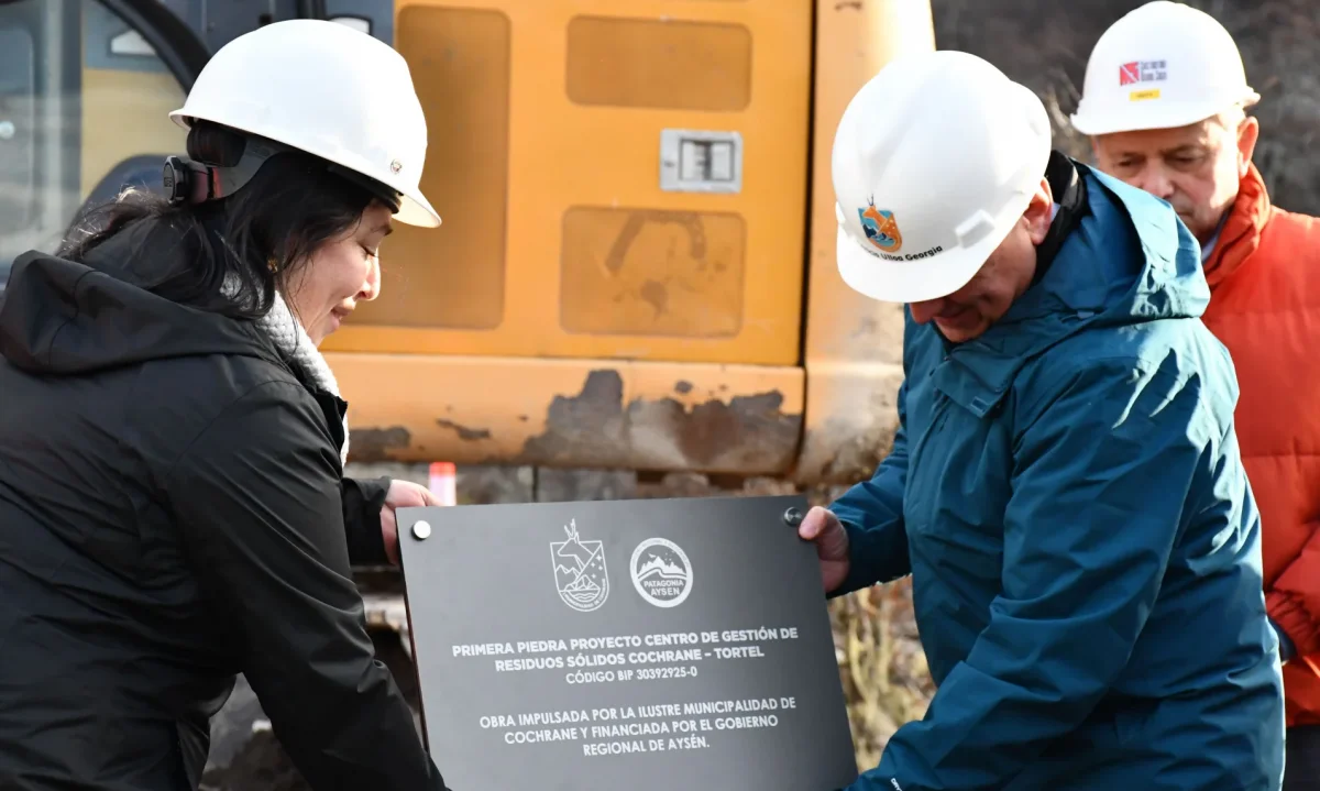 Cochrane inicia construcción del centro de gestión de residuos más moderno del sur de Chile