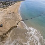 Portugal ha movido 2,2 millones de toneladas de arena para salvar las playas del Algarve, y advierten que la próxima tormenta puede borrarlo todo