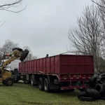 1.200 neumáticos reciclados: el importante hito sustentable que logró Valdivia