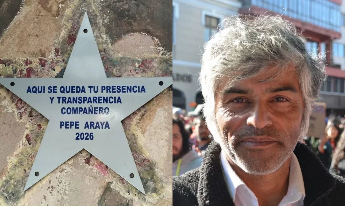 Inauguran placa en homenaje al dirigente José “Pepe” Araya en memorial de Valdivia