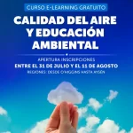 Invitan a la comunidad de Aysén a participar en curso gratuito sobre calidad del aire