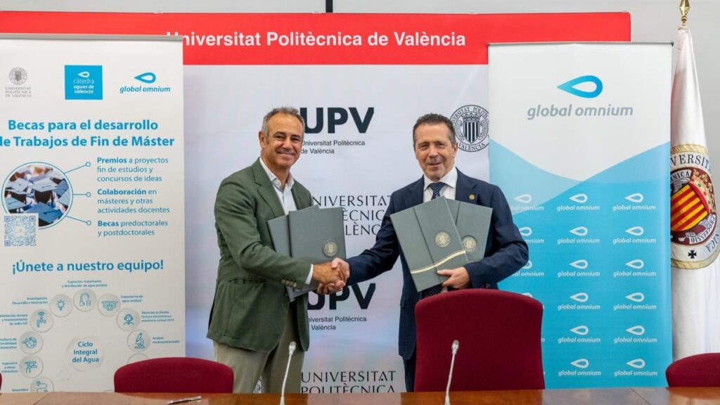 La digitalización de los servicios urbanos da un salto con la alianza UPV-Global Omnium