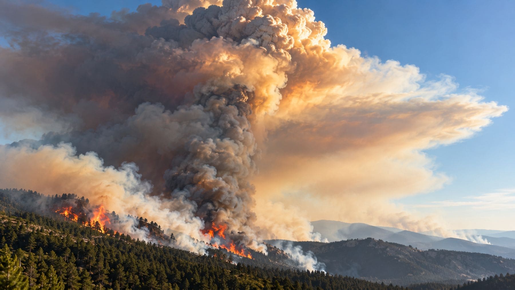 Un estudio revela que los incendios forestales no solo arrasan bosques, también calientan la frontera invisible que protege la estratosfera y dejan pasar hasta 210 millones de toneladas de vapor de agua