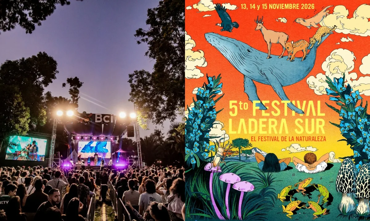 La gran fiesta de la naturaleza cumple cinco años: Festival Ladera Sur 2026 revela su lineup