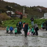 Plan Acción Guaitecas movilizó a la comunidad para cuidar y mantener el borde costero de Melinka